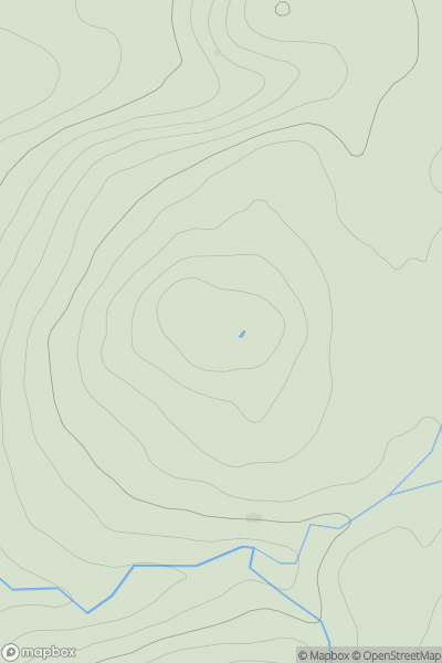 Thumbnail image for Carn na Saobhaidhe [Glen Albyn and the Monadh Liath] [NH553141] showing contour plot for surrounding peak